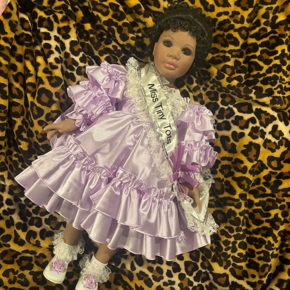 1996 Marie Osmond “KIM Miss Tiny Tots” Porcelain Doll